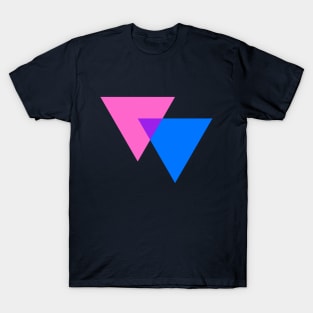 Biangles Bisexuality Symbol T-Shirt